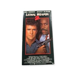 Lethal Weapon 2 VHS 1989 Mel Gibson Danny Glover Action Movie Warner Bros‎